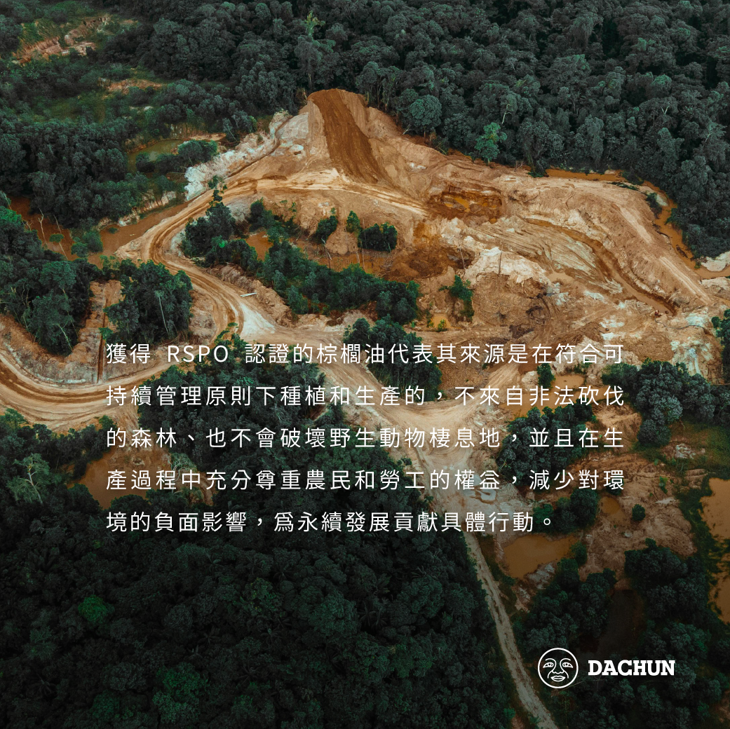 RSPO,大春煉皂,永續,棕櫚油