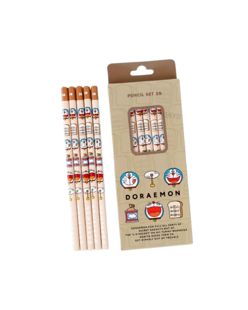 多啦A夢 鉛筆 5枝