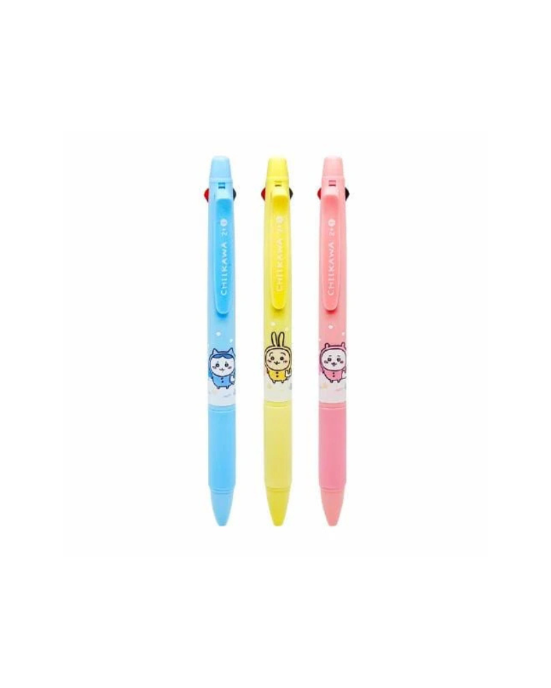 Chiikawa 2色+鉛芯筆多功能原子筆