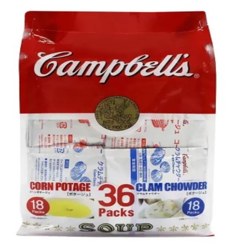 金寶 即沖濃湯組合36入*折實滿$899包京東送貨上門*412live