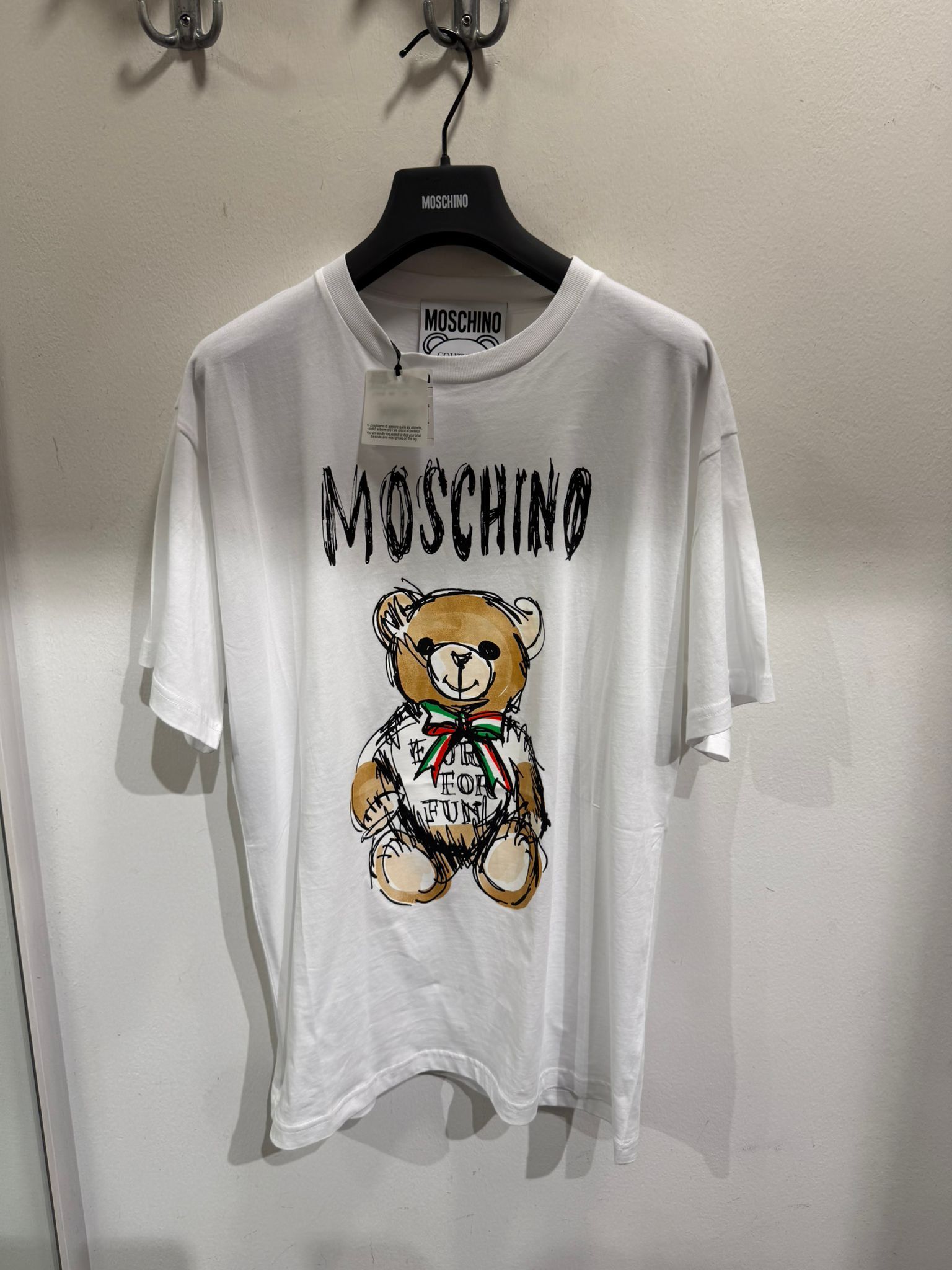 【預購】AE112611 Moschino Teddy Bear 女裝短袖T恤