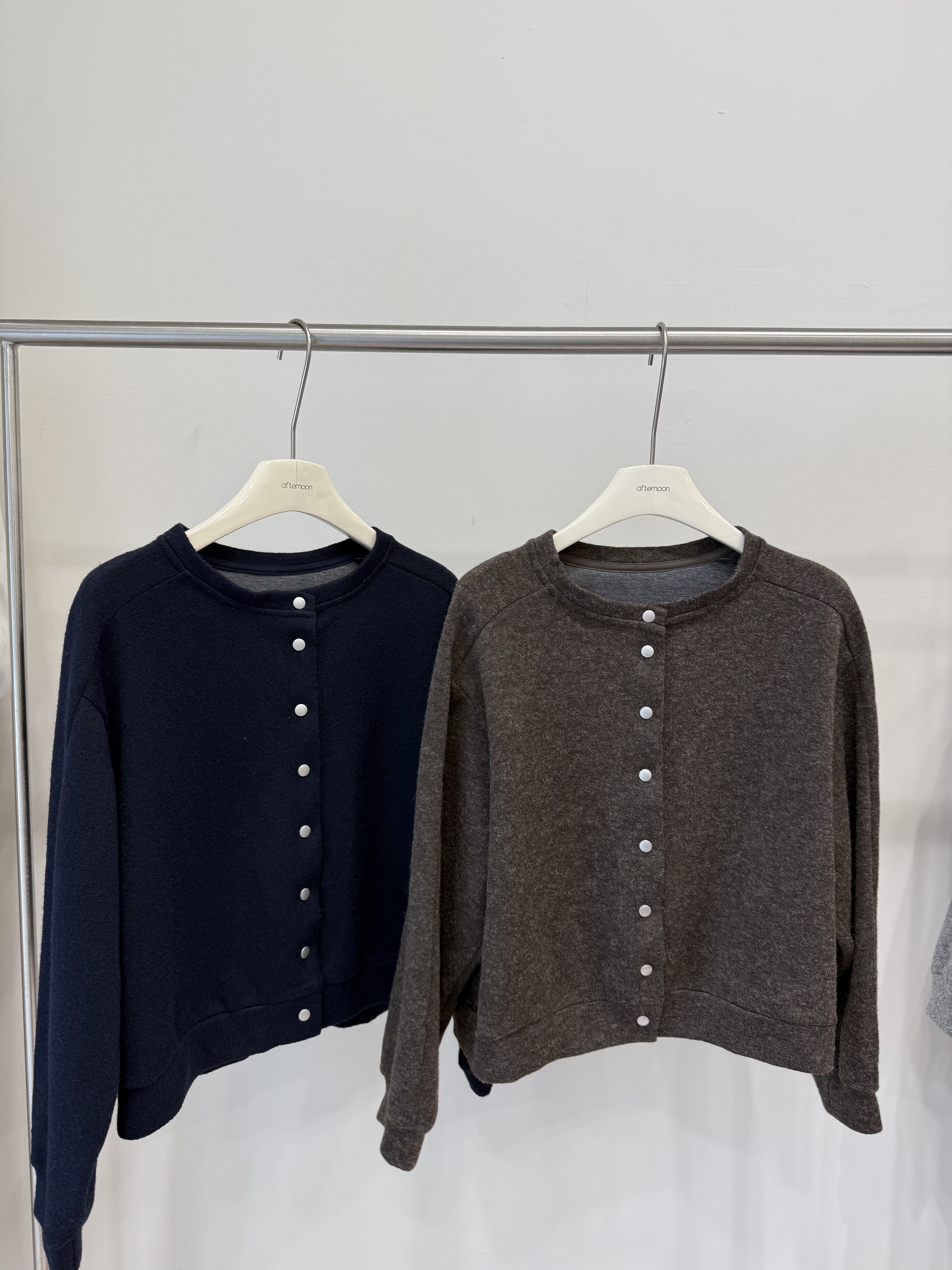 8609 毛呢棒球外套