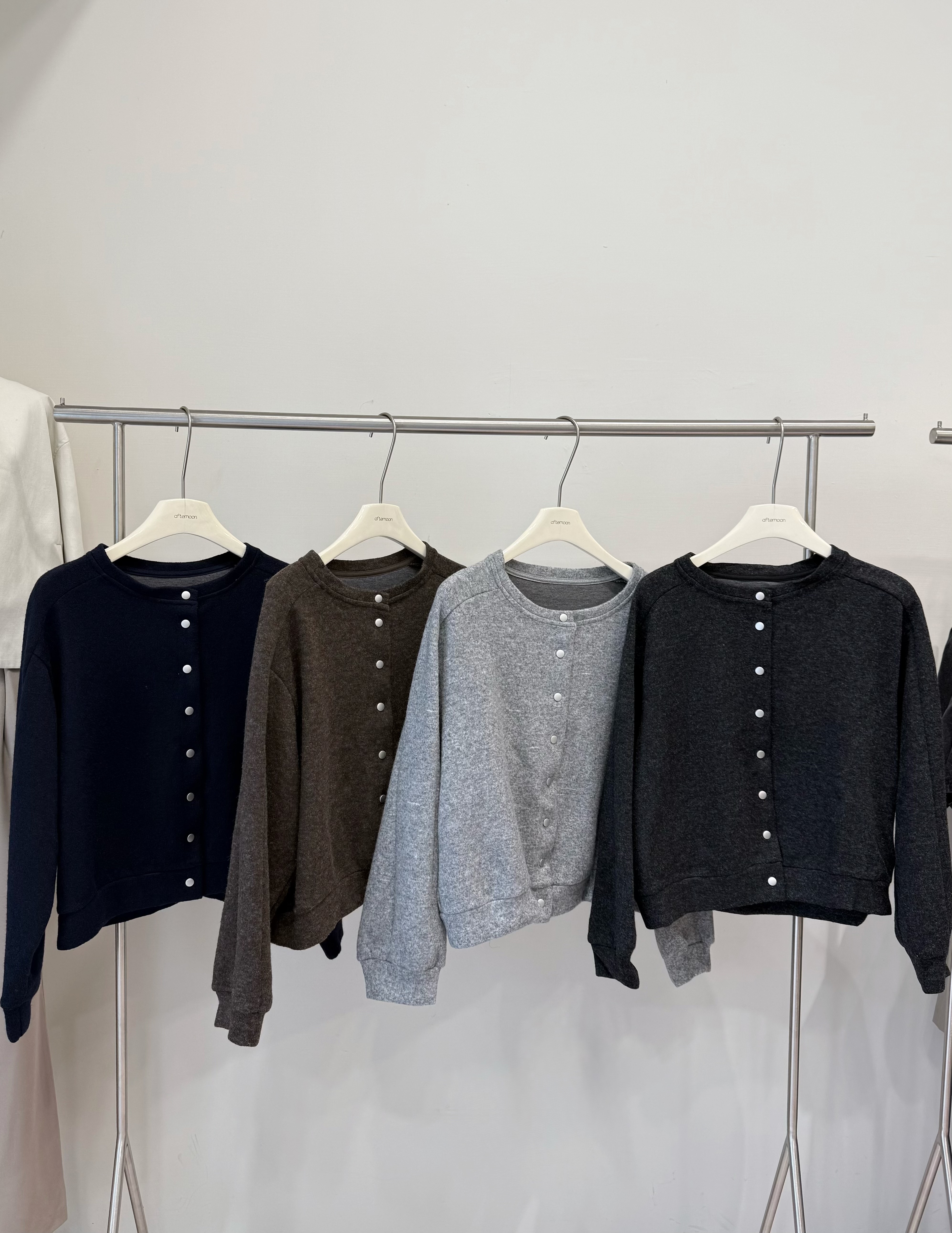 8609 毛呢棒球外套