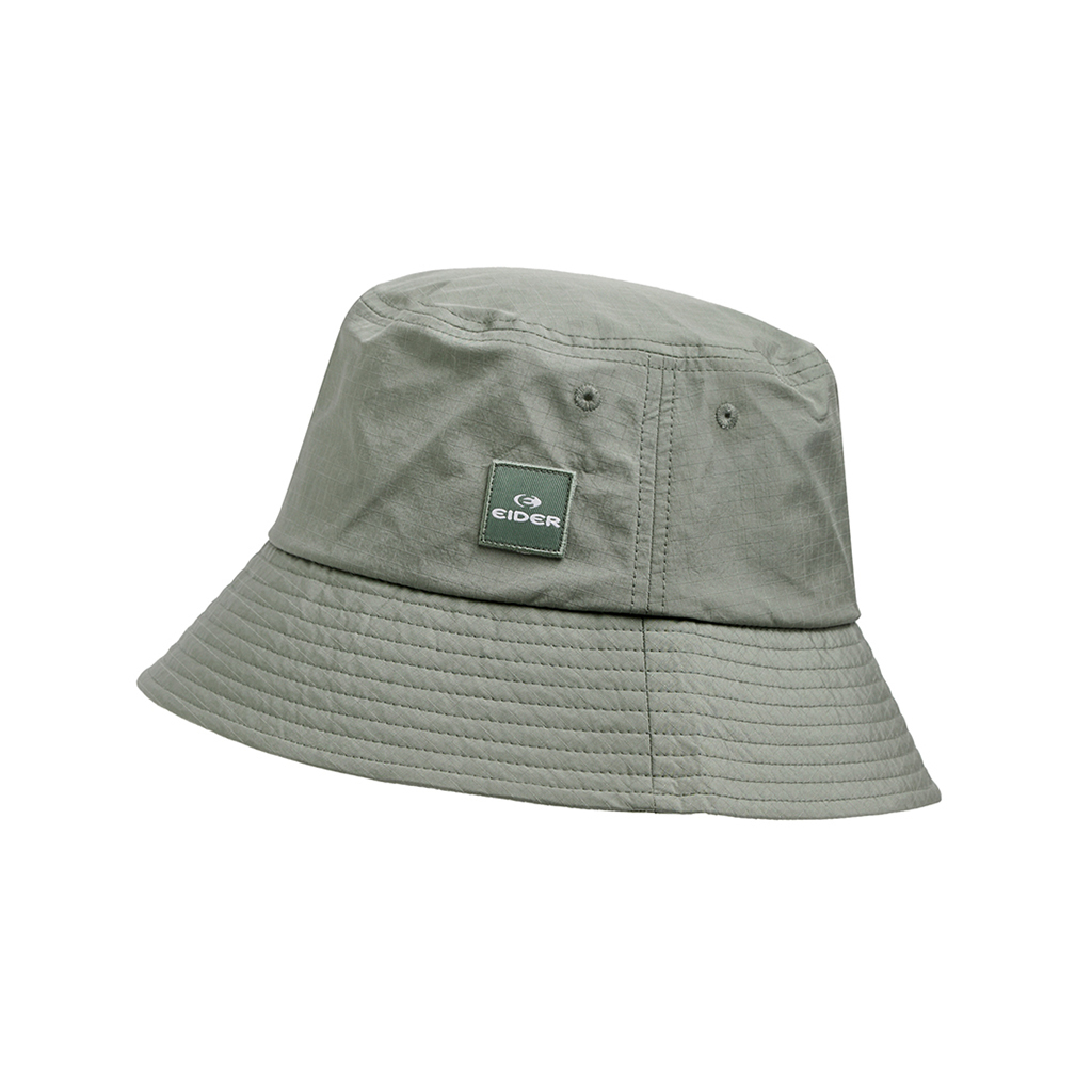 【EIDER】戶外輕量透氣漁夫帽 / 23EDUA23C46-[卡其綠]