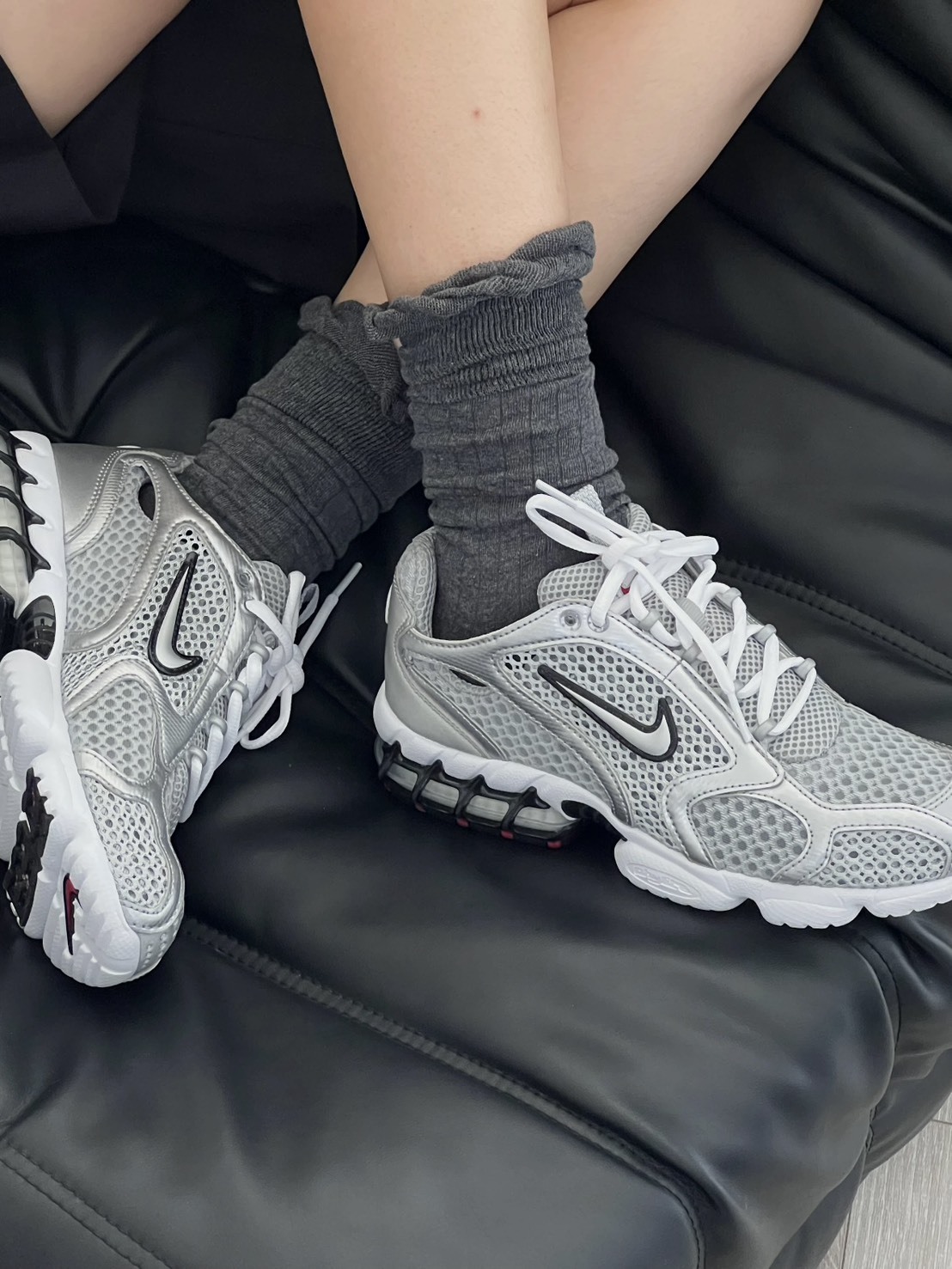 <價錢太誇😀> Nike Air ZOOM SPIRIDON CAGE 2 "Metallic Silver" 銀灰