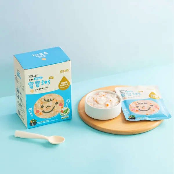 Nong Chun Xiang-Baby Congee PLUS (Dried Scallop) 150gx4pcs 6M+限時優惠🔥唔搶就冇啦！⏰