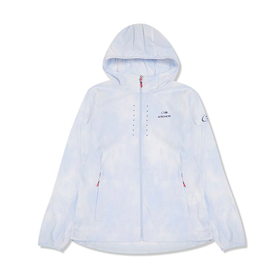 【EIDER】女輕量反光防風夾克 / 22EDWM22103-[冰藍]