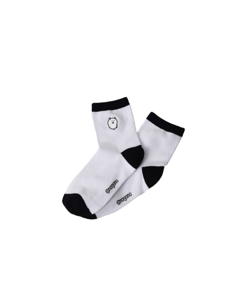 自嘲熊 短襪 (黑白色/灰白色 /印花白色)