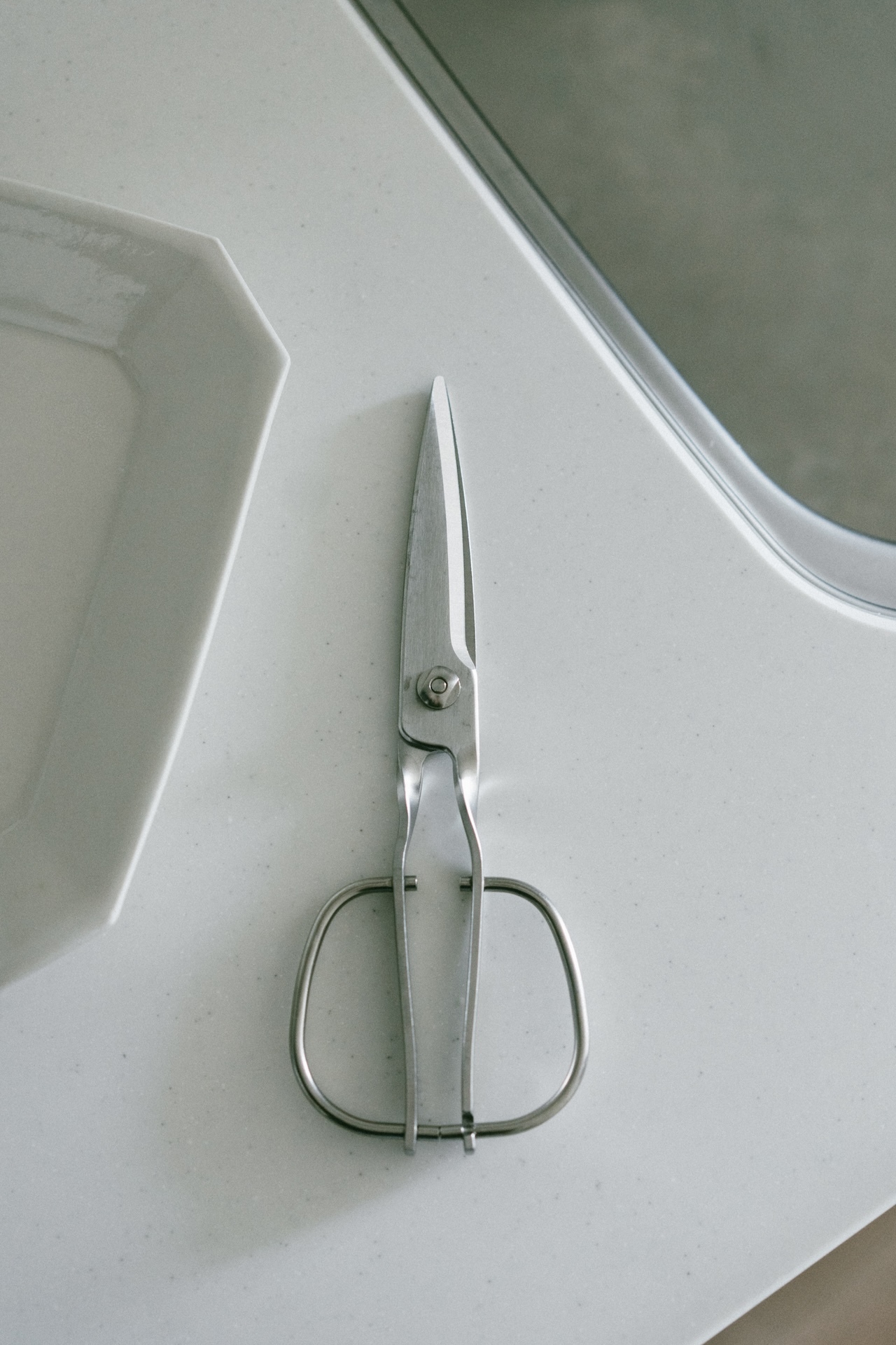 鳥部製作所日本製無死角可拆洗不銹鋼萬用剪刀