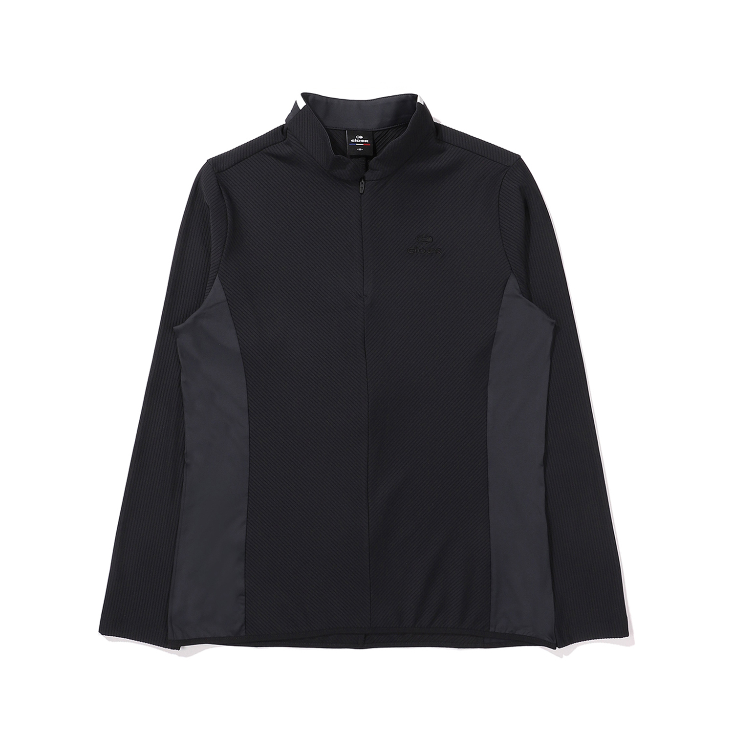 【EIDER】女款長袖開襟快乾上衣 / 22EDWP22201-[經典黑]