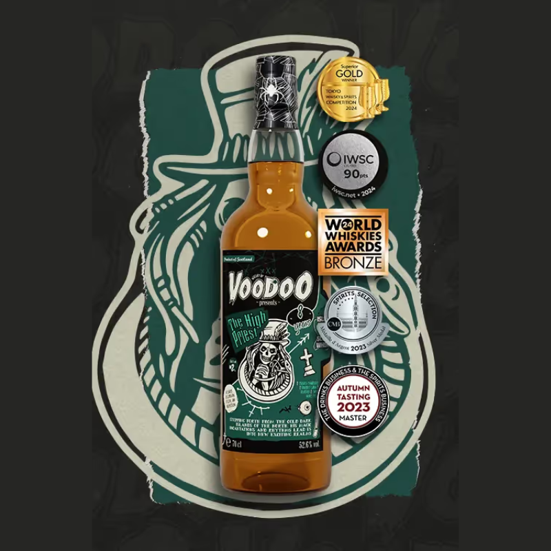VooDoo The High Priest 8years old 大祭司8年單一麥芽蘇格蘭威士忌 52.6% 700ml [PRO0117]