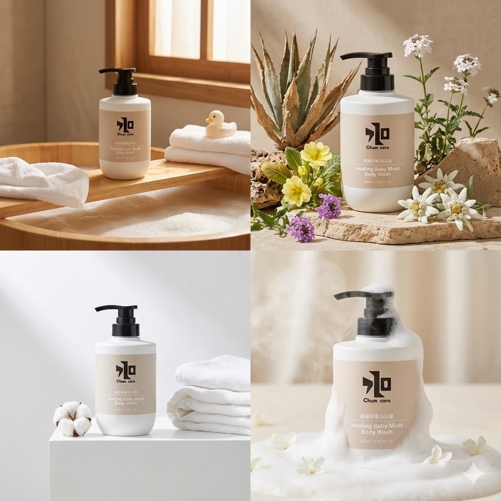 療癒奶香沐浴露