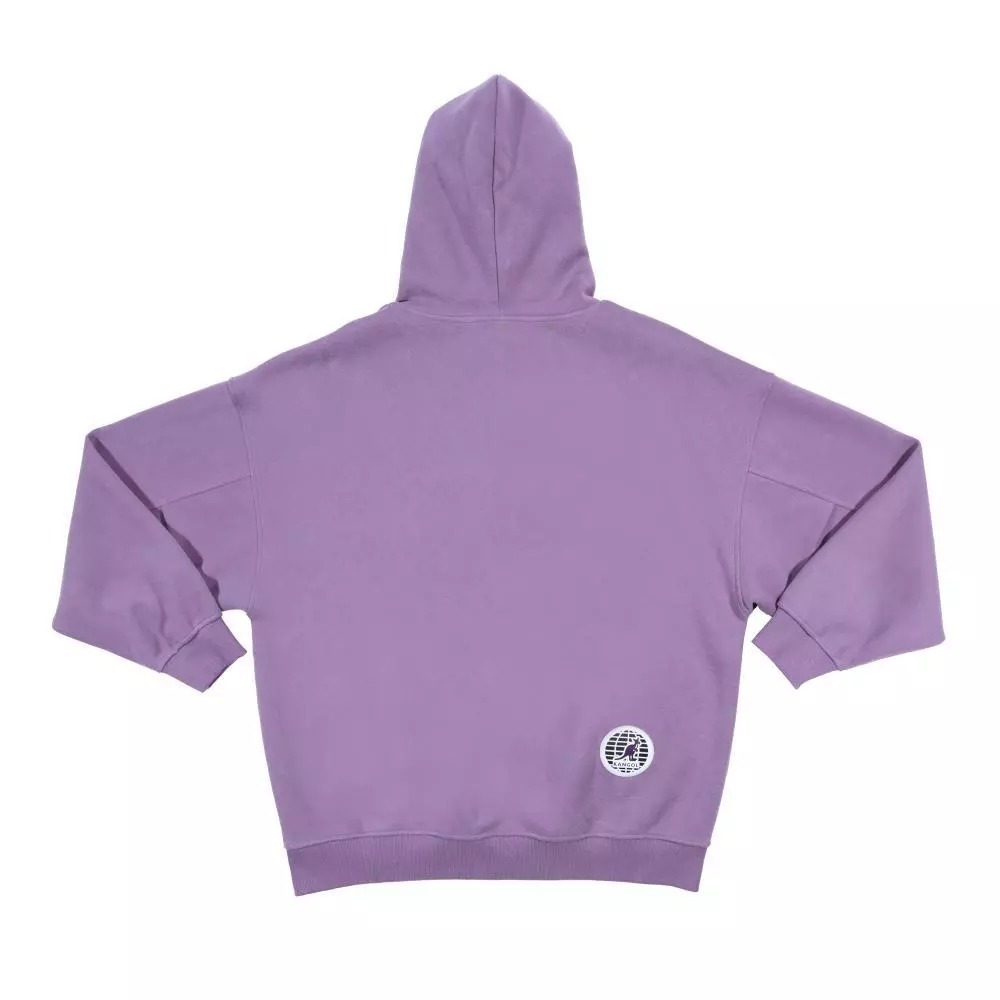 KANGOL 帽T 紫色 圖標 環球 長袖 中性 6555105192