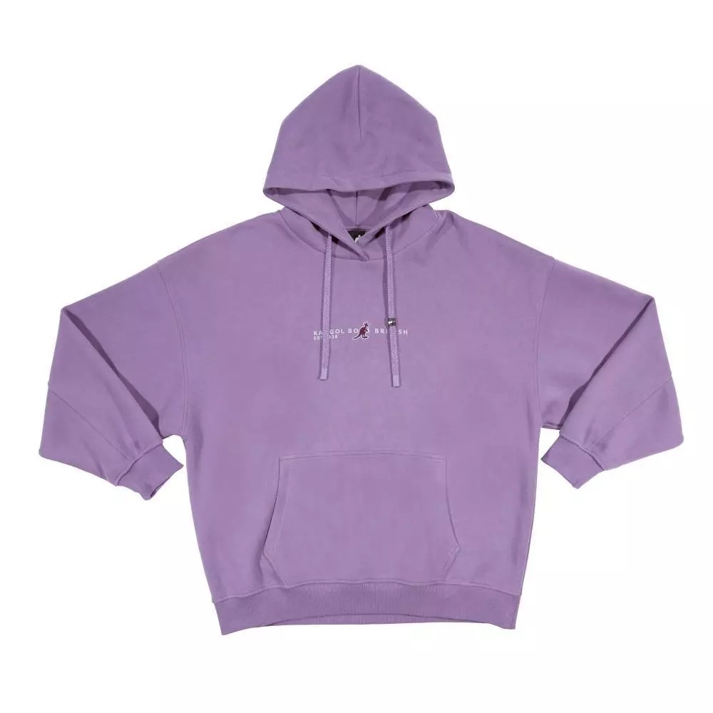 KANGOL 帽T 紫色 圖標 環球 長袖 中性 6555105192