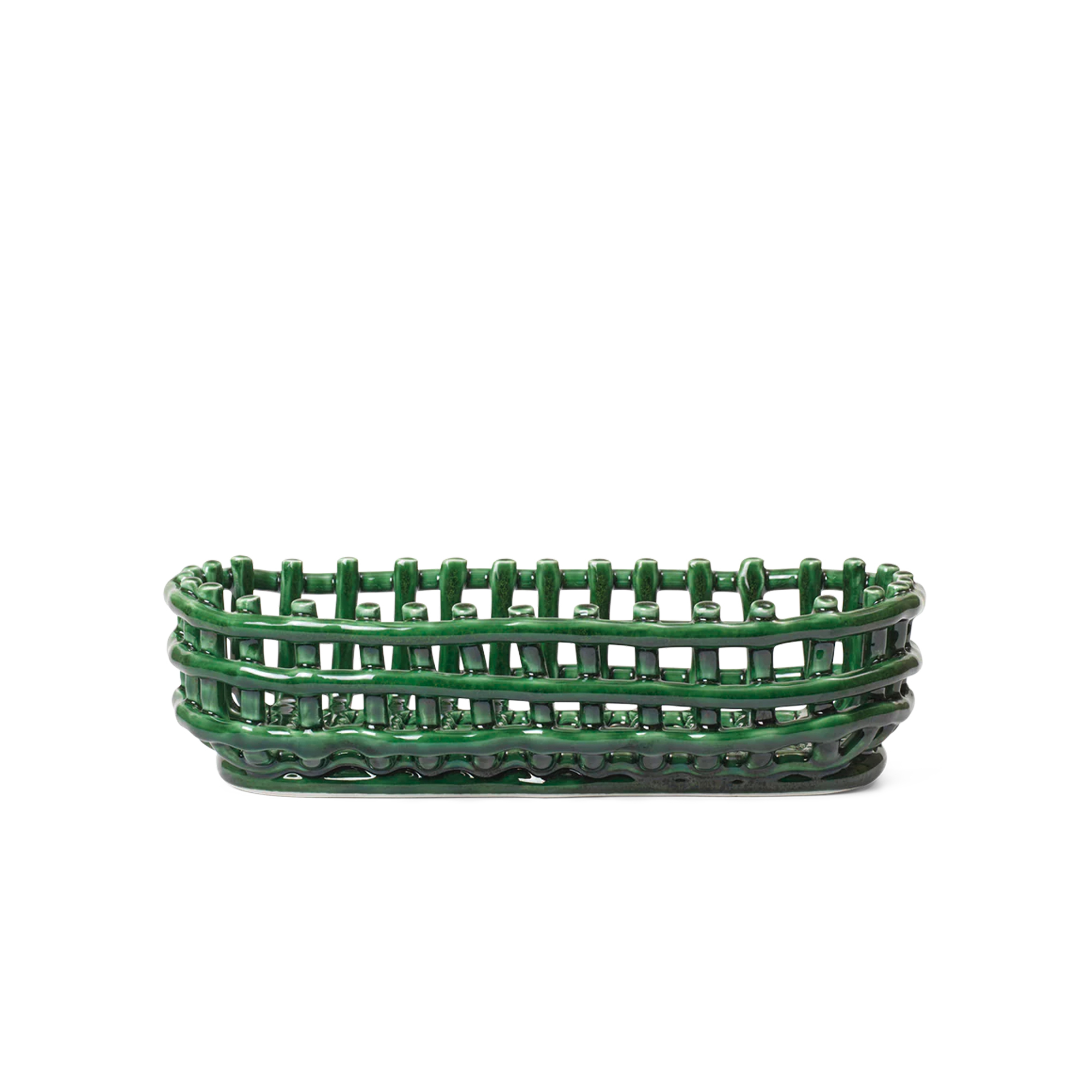 粗網 / 置物籃 - 橢圓 by Ferm Living