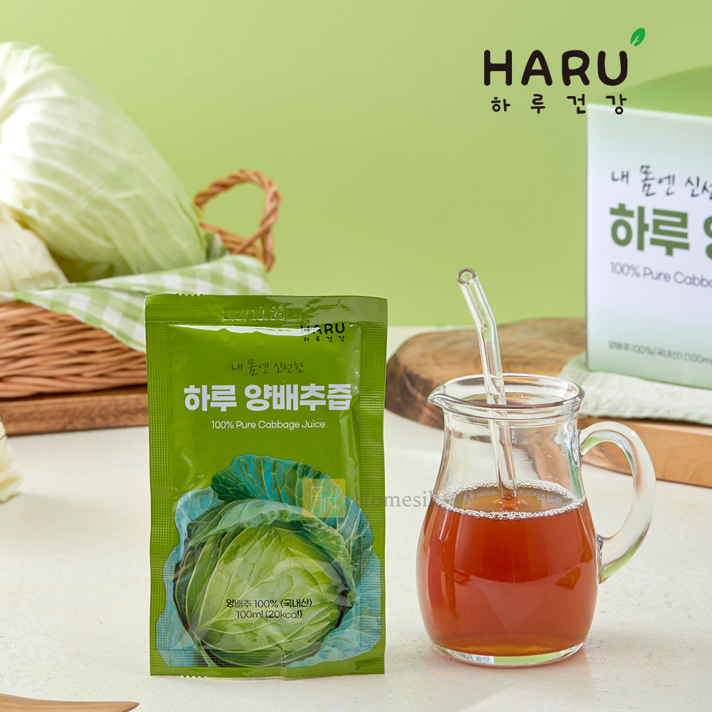 100% NFC 純高麗菜蔬菜汁 100ml x 10包裝