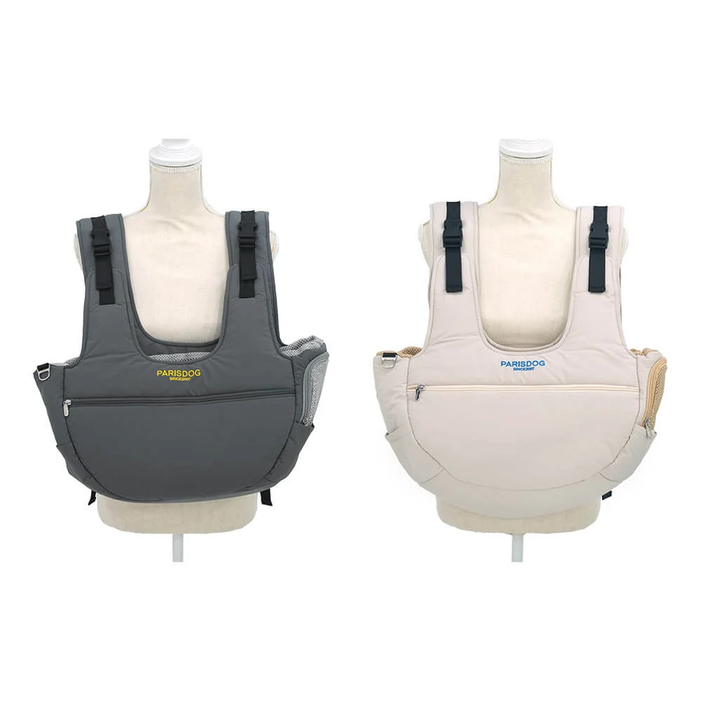 PARISDOG-時尚半月寵物前背包