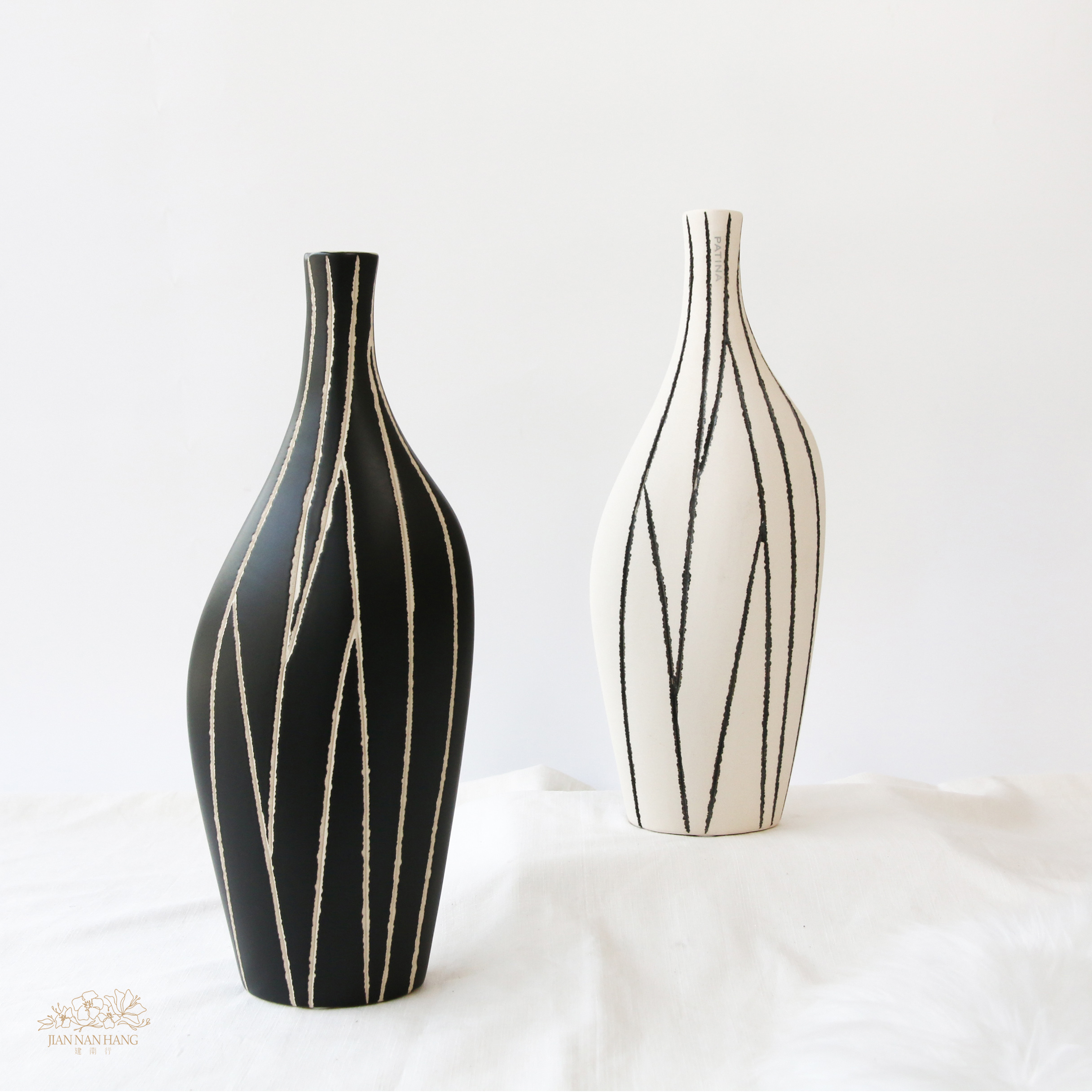 陶瓷花器 長歌 2色