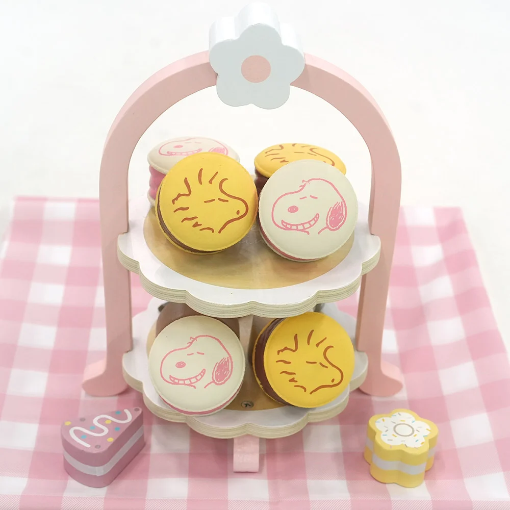 史努比馬卡龍乳膠發聲玩具