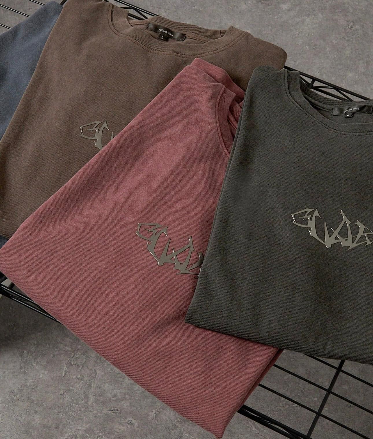 【預購】JN112714 Alfred Alex 復古印花長袖上衣