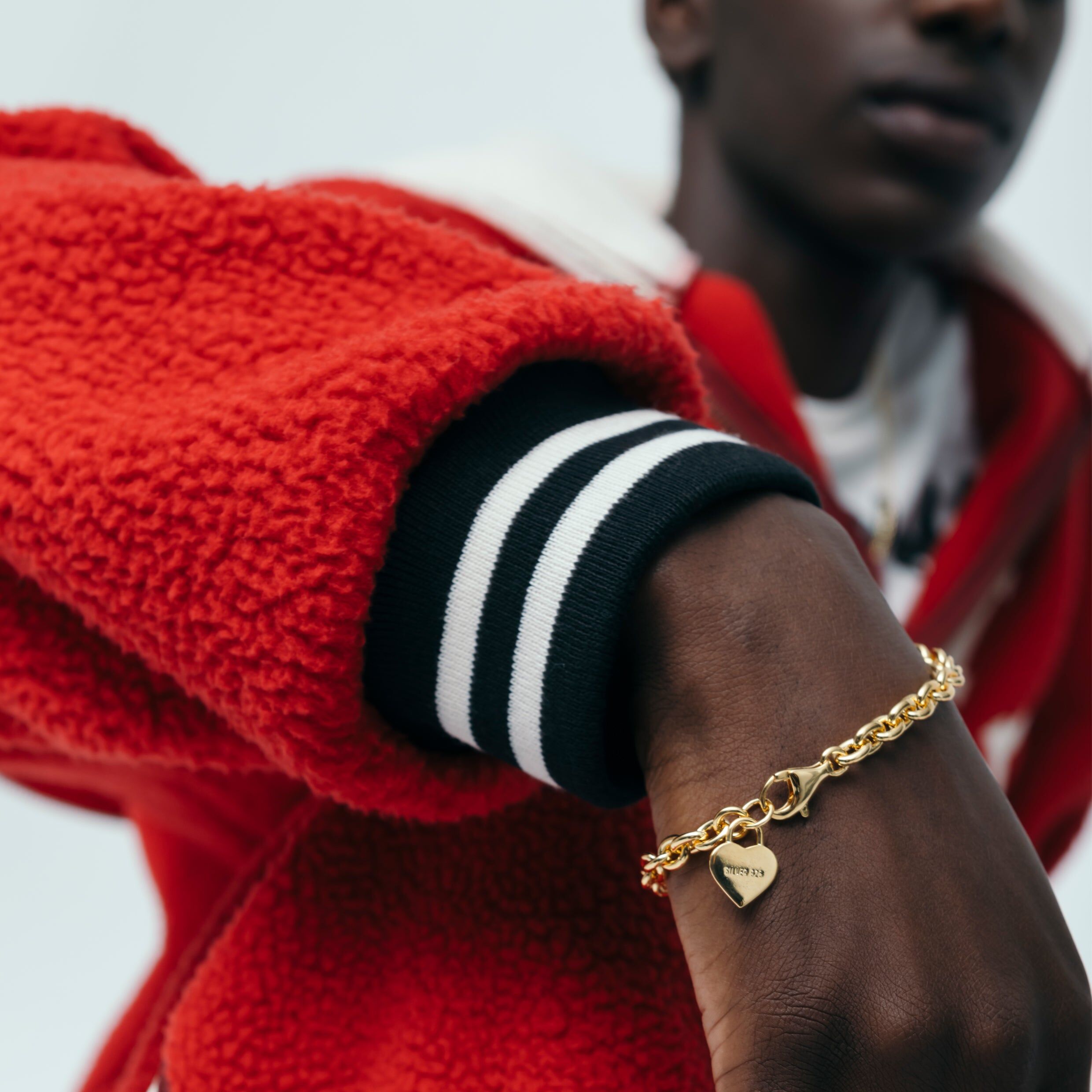 預購┃HUMAN MADE HEART SILVER BRACELET 愛心 925 純銀 手鍊