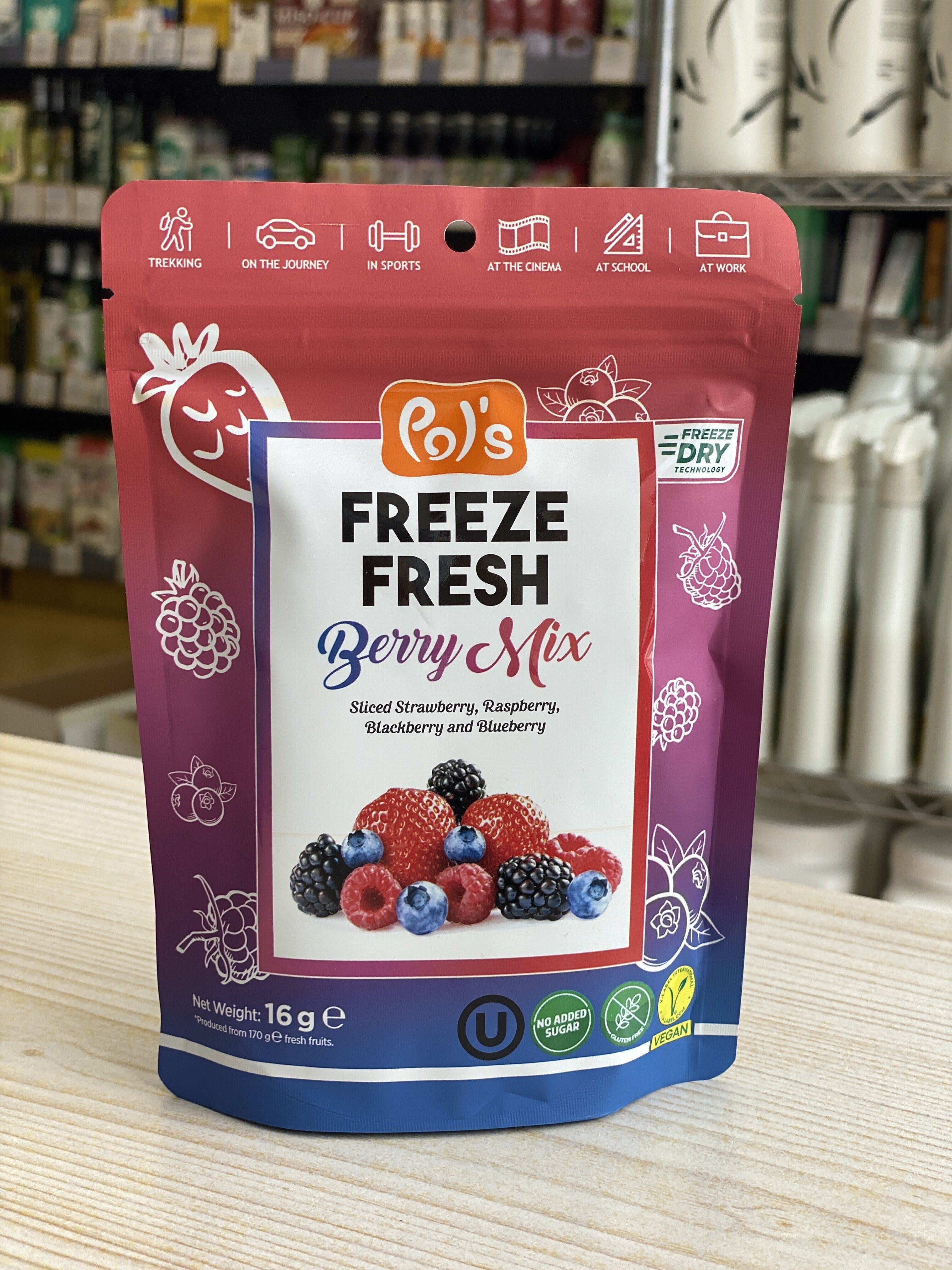 冷凍雜莓乾 16克 (最佳食用日期為 2027/4/30)