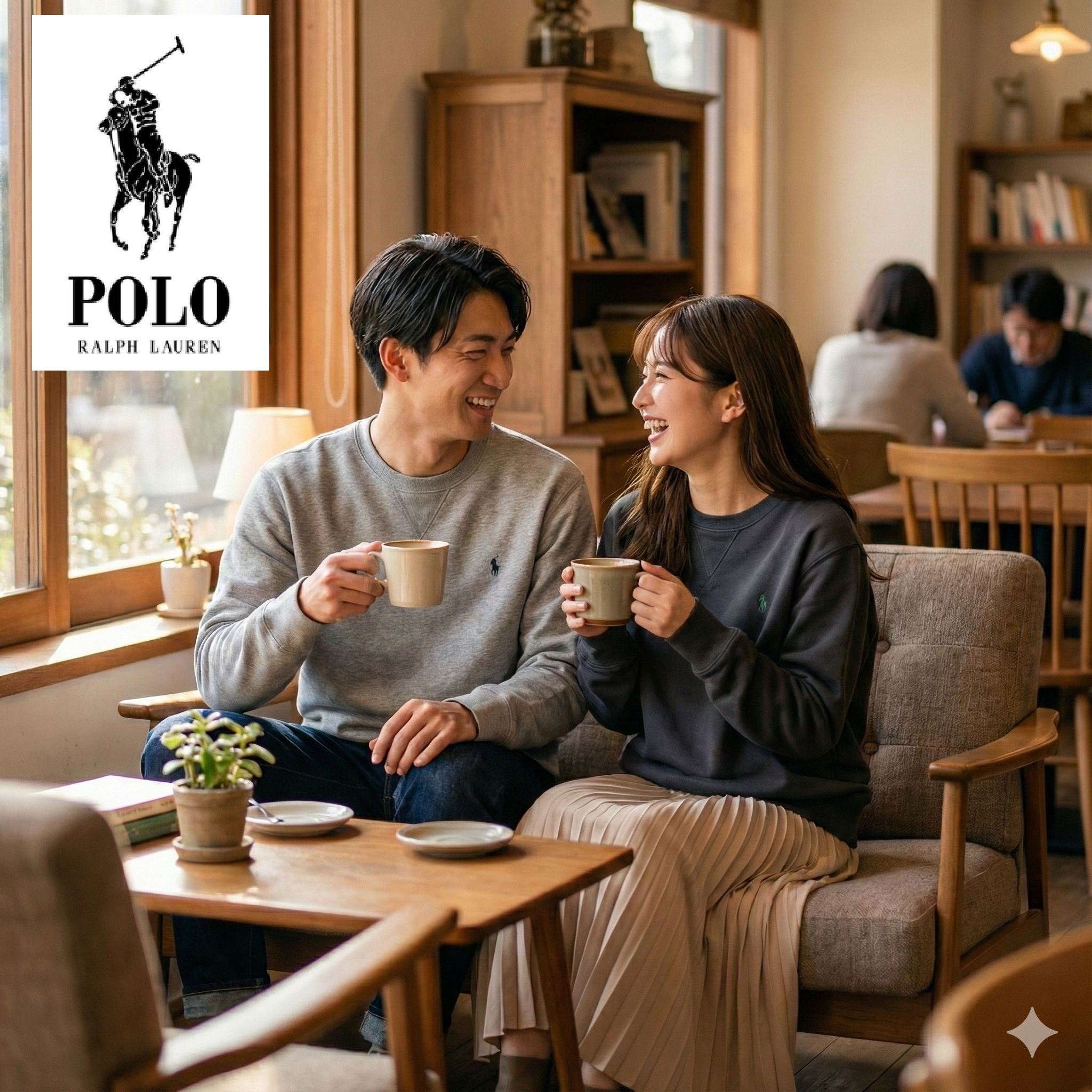 Polo 經典情侶圓領衛衣