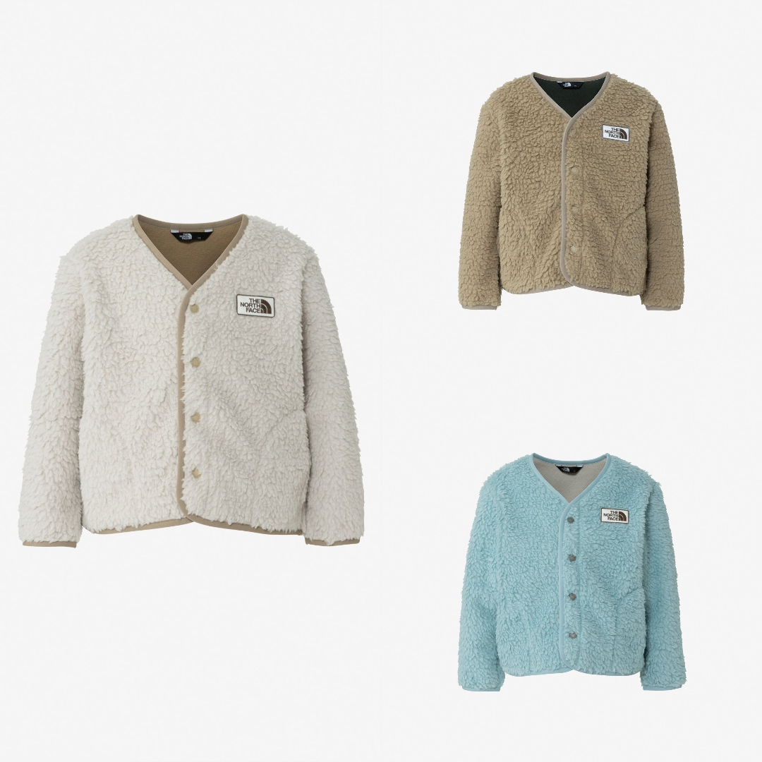 預購┃日本 中童款 THE NORTH FACE Toddler Fleece Cardigan 毛毛 開襟 外套