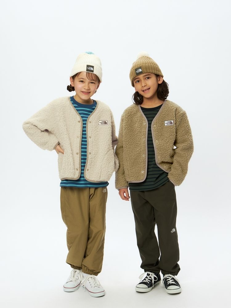 預購┃日本 小孩款 THE NORTH FACE Cuddle Fleece Cardigan 毛毛 開襟 外套
