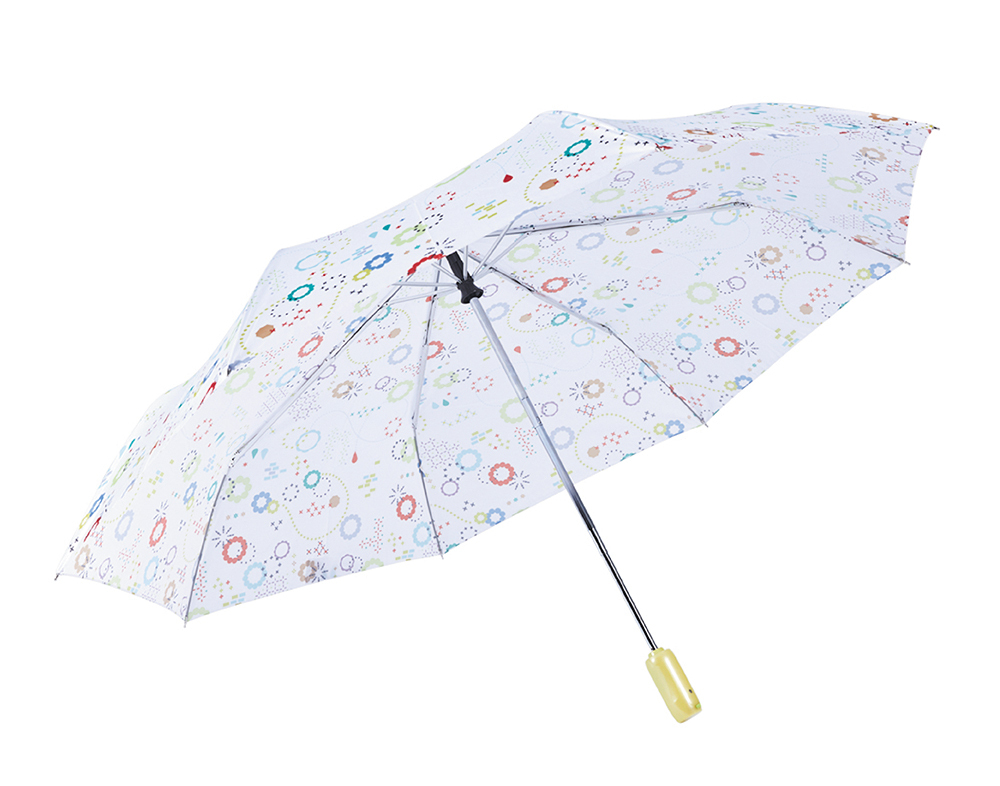 RAINSTORY繽紛幾何抗UV雙人自動傘