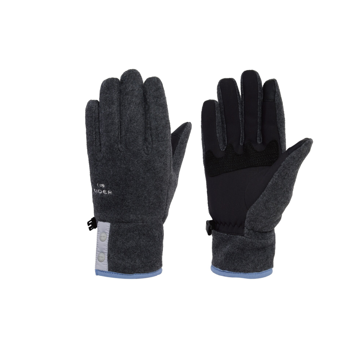 【EIDER】刷毛保暖手套/25EDUW25V11-[深灰、象牙白]