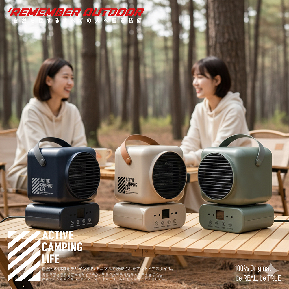 樂活不露 坦克電暖器 擺頭款式含遙控器