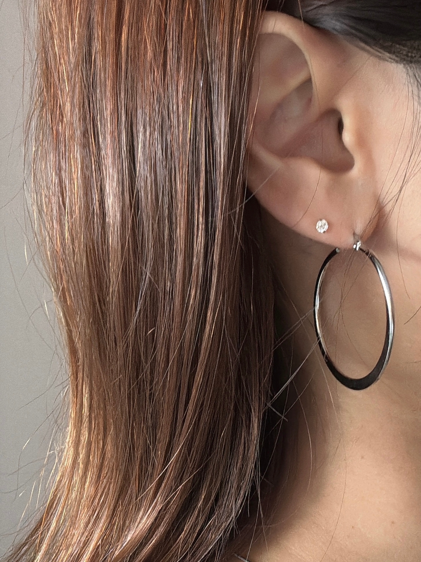 round hoop pierce