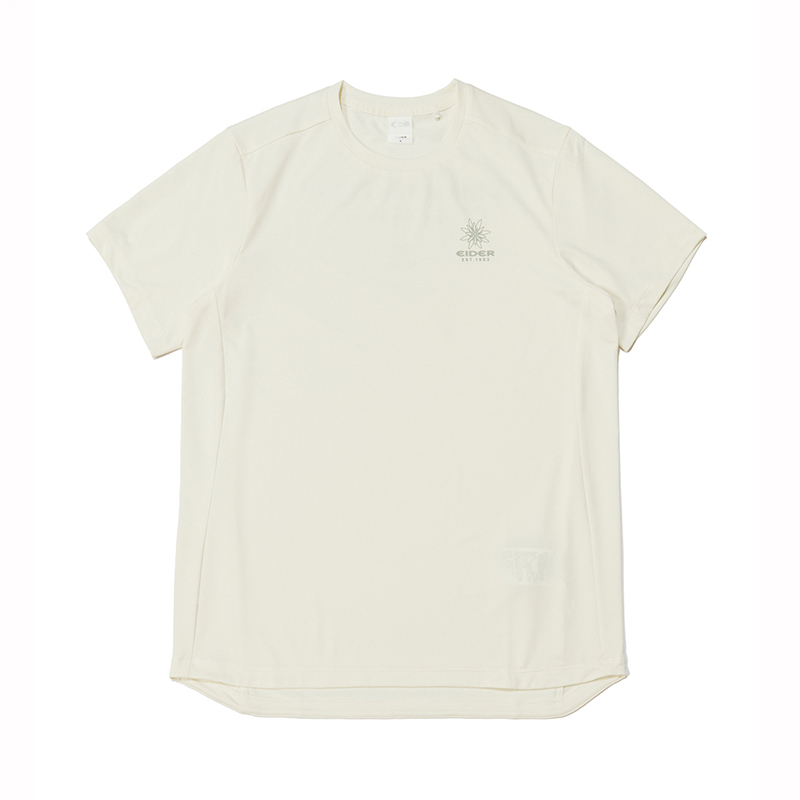【EIDER】女排汗透氣短袖上衣 / 24EDWM24212-[香草白、卡其綠、黑]