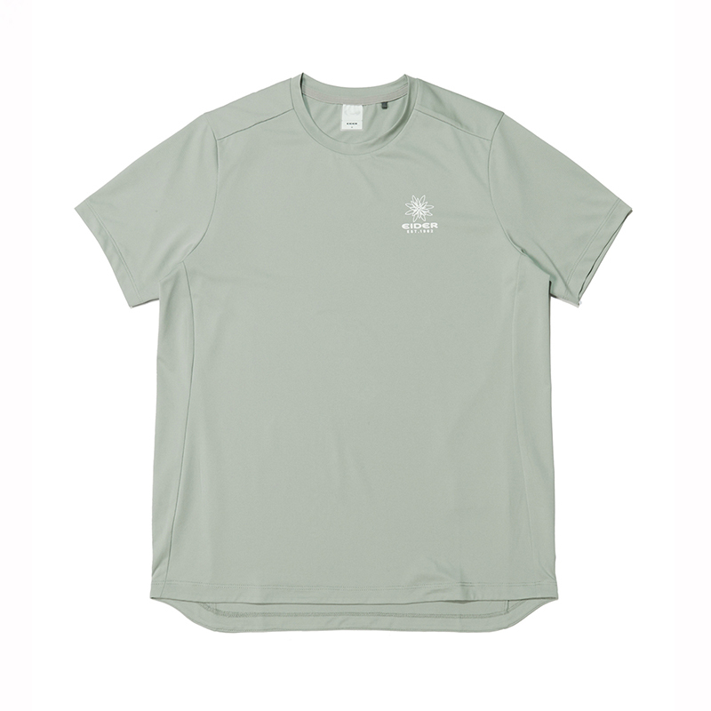 【EIDER】女排汗透氣短袖上衣 / 24EDWM24212-[香草白、卡其綠、黑]