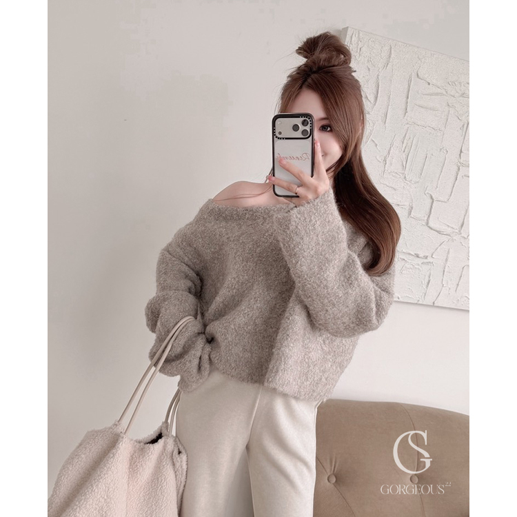 M14「誰穿誰愛`鬆軟熊熊毛衣」