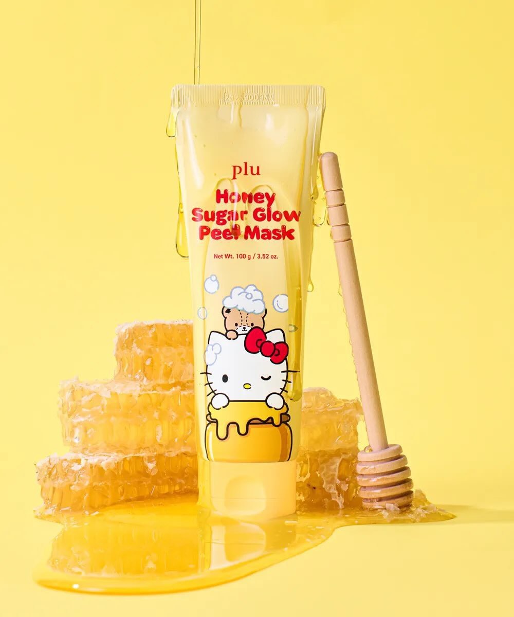 Plu x Hello Kitty 蜂蜜糖去角質 𝟏𝟓𝟎𝒎𝒍