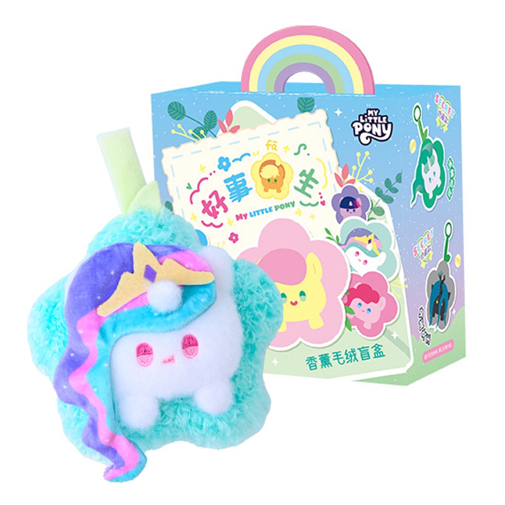 彩虹小馬-好事花生絨毛盲盒 隨機一入