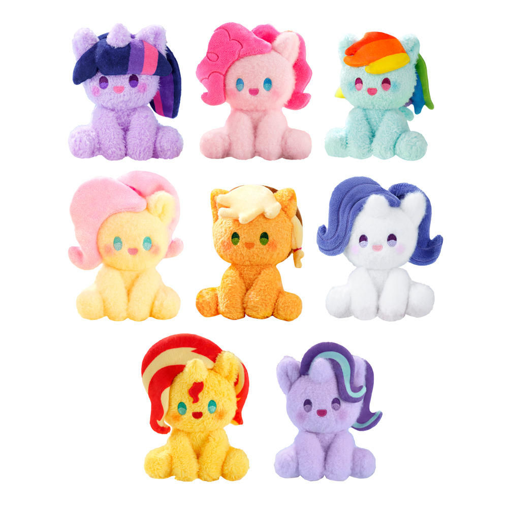 彩虹小馬-萌友小馬絨毛盲盒 隨機一入