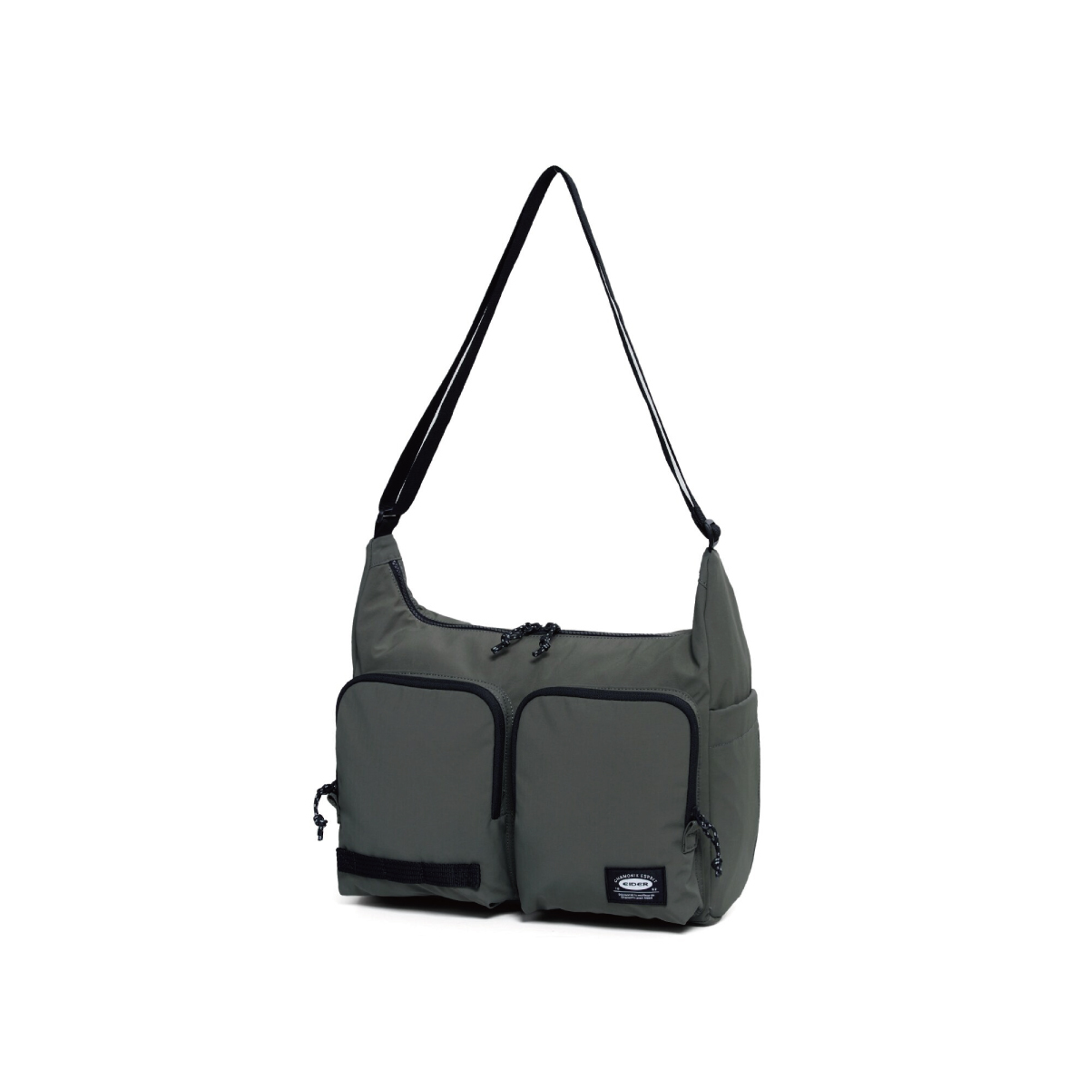 【EIDER】VOYAGER 旅行側背包/25EDUU25B43-[軍綠、經典黑]