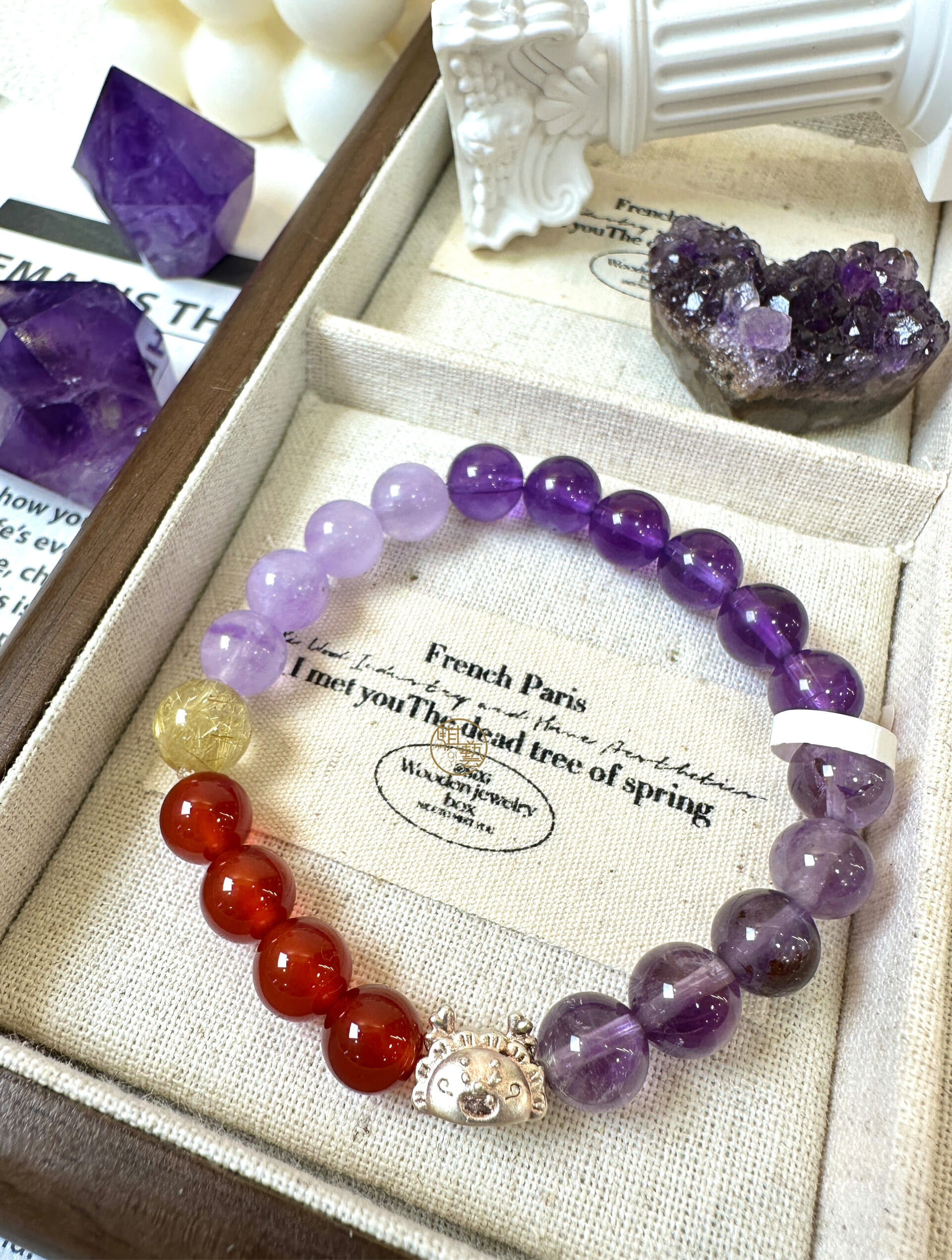 九紫離火設計款10mm｜靜心平衡 × 情緒釋放 × 直覺提升