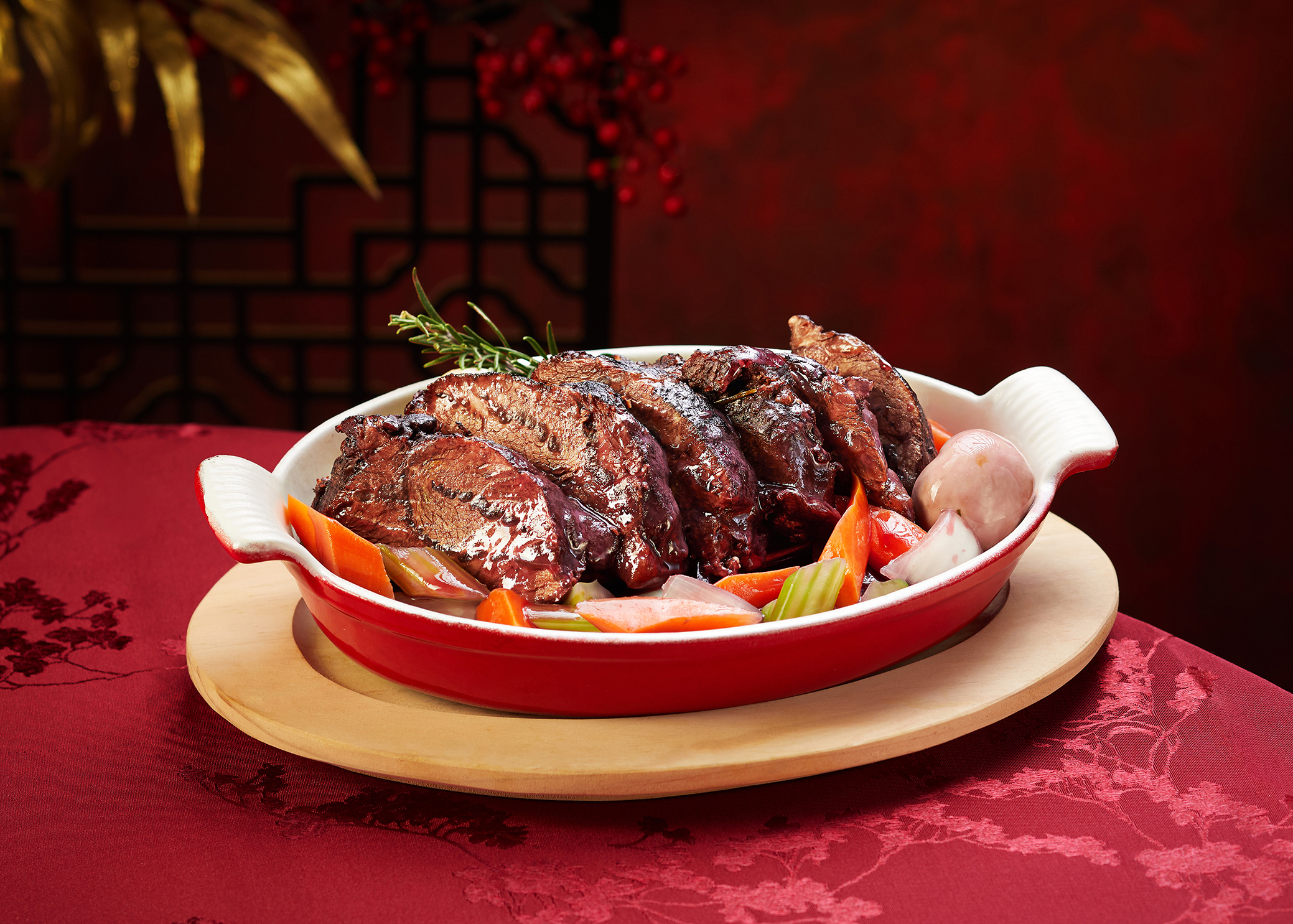 厚福綿延-紅酒燉和牛頰