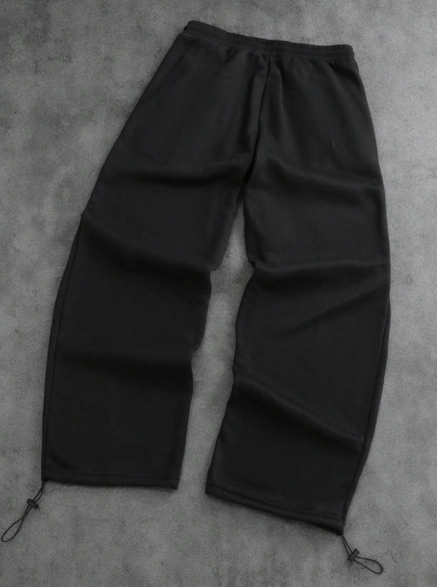 KADMAX大尺碼-街頭大碼男士純色抽繩運動褲款〈KSMS2661〉