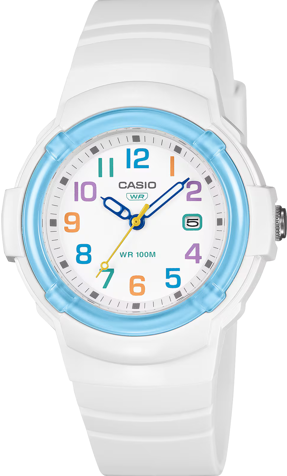 萬年鐘錶 - CASIO  卡西歐   繽紛馬卡龍數字兒童錶  LX-800H-7A2  錶徑34.7MM