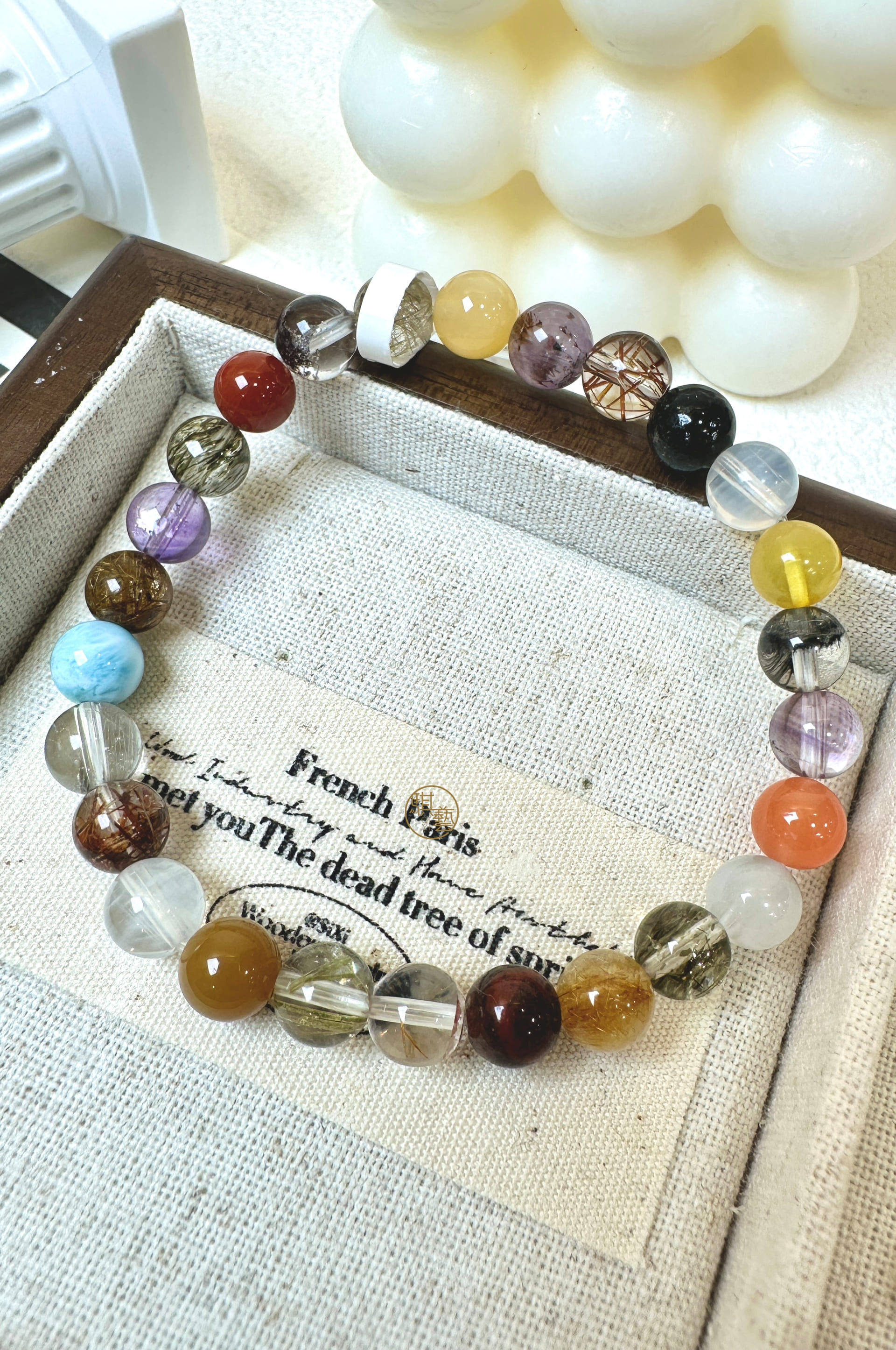 多寶水晶7mm｜全頻招財 × 氣場防護 × 運勢全面提升