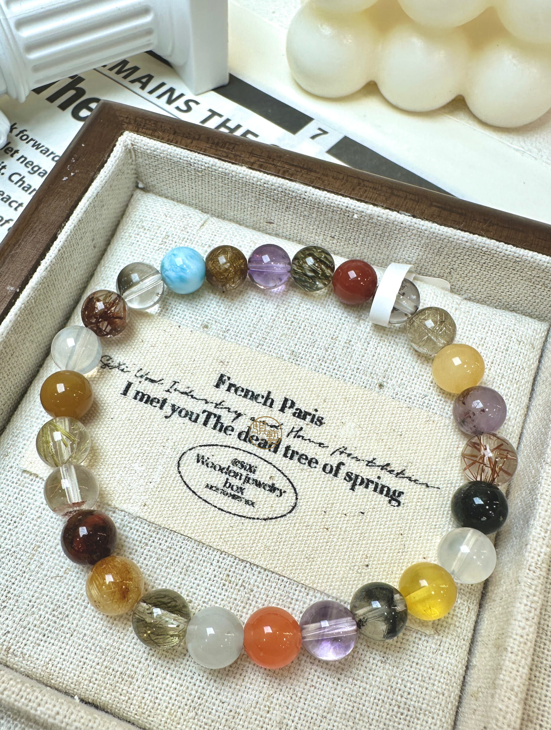 多寶水晶7mm｜全頻招財 × 氣場防護 × 運勢全面提升