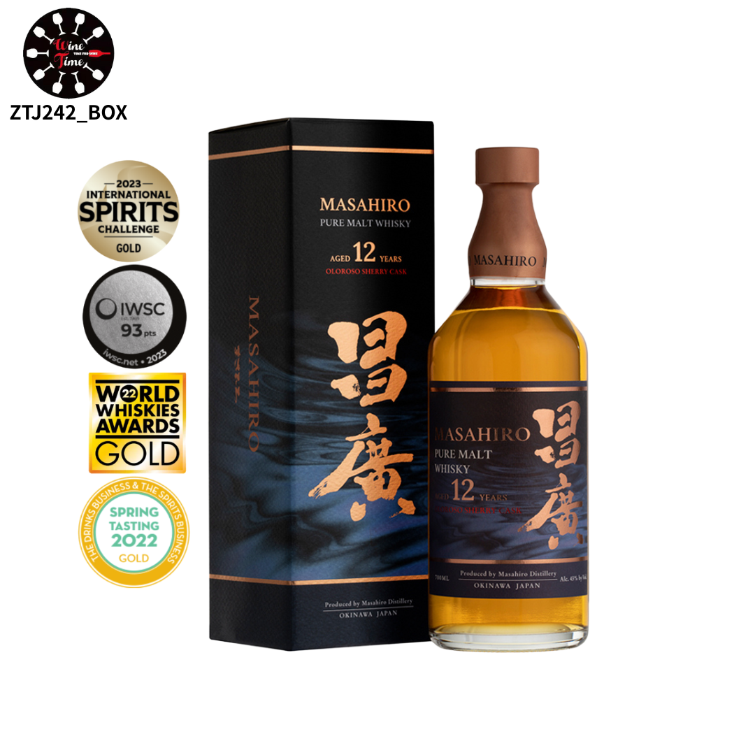 Masahiro 12 Year Old Oloroso Sherry Barrel Pure Malt Whisky 昌廣 700ml