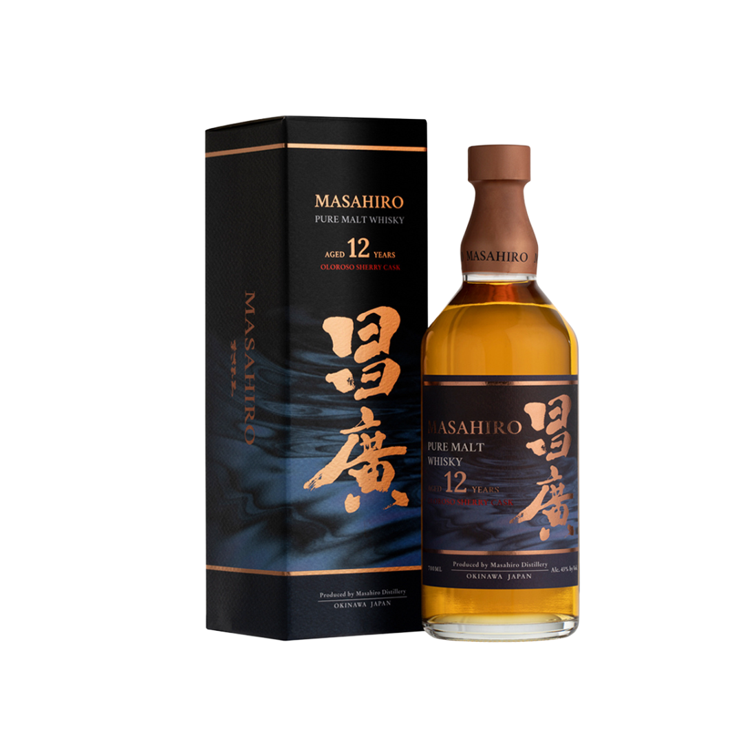 Masahiro 12 Year Old Oloroso Sherry Barrel Pure Malt Whisky 昌廣 700ml