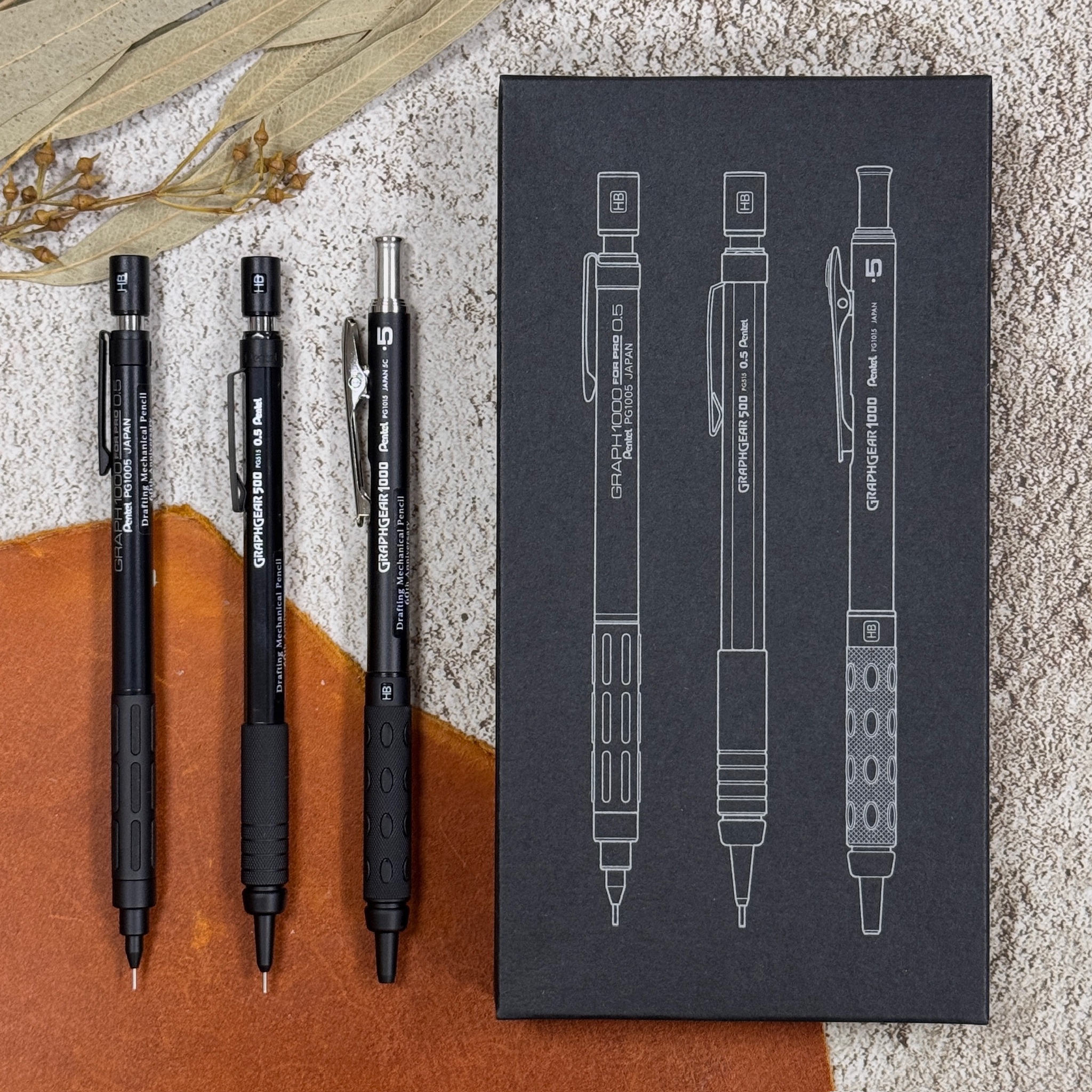Pentel ｜ 製圖自動鉛筆 60 週年限量版套裝