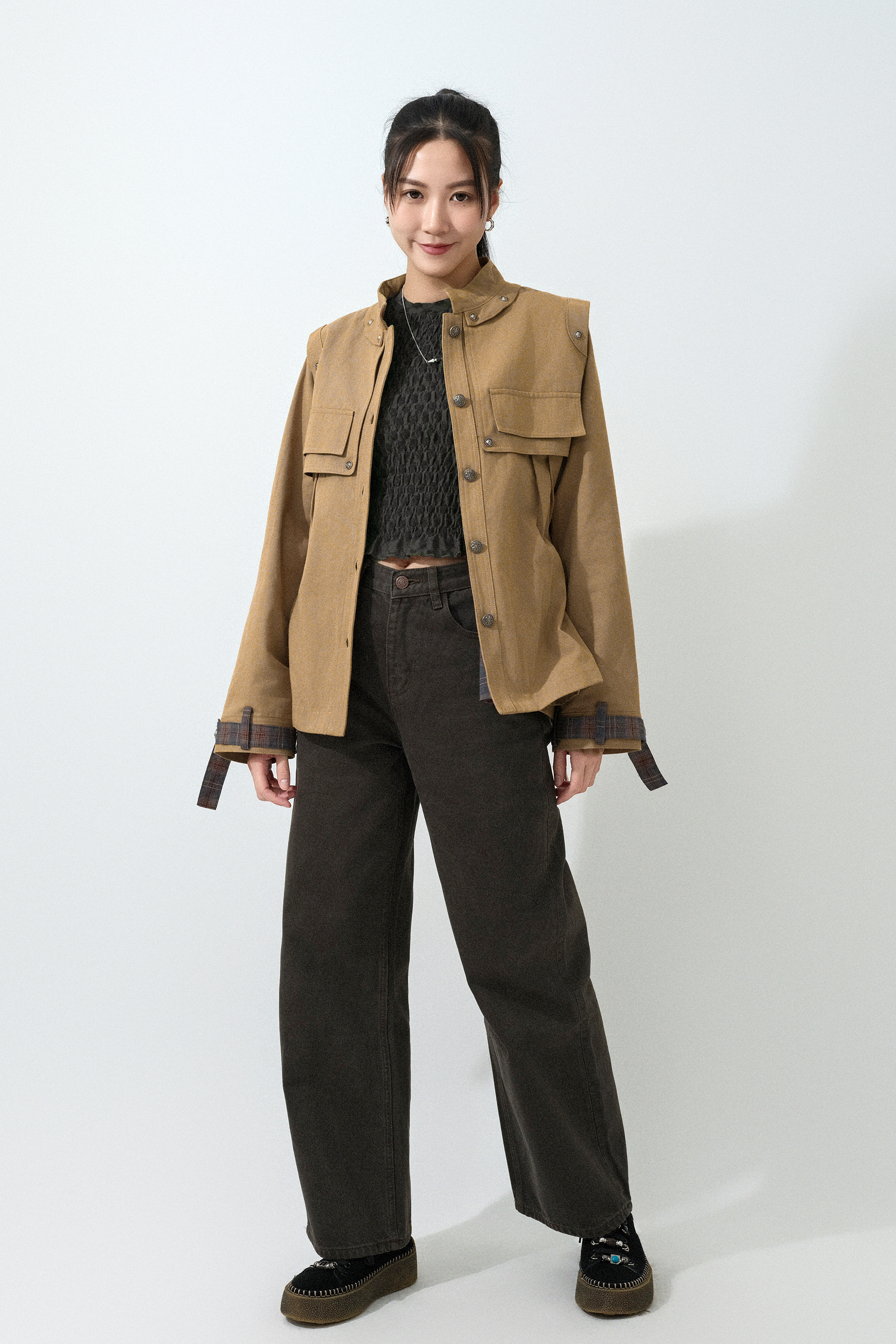 FW25_0222（外套＋上衣＋牛仔褲）